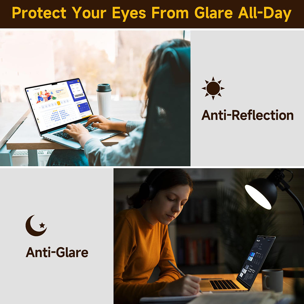 Folie Protectie Ecran Matte Anti Blue Light Techsuit VisionProX pentru Apple MacBook Air 15inch (2024) / Air 15inch (2023), Plastic