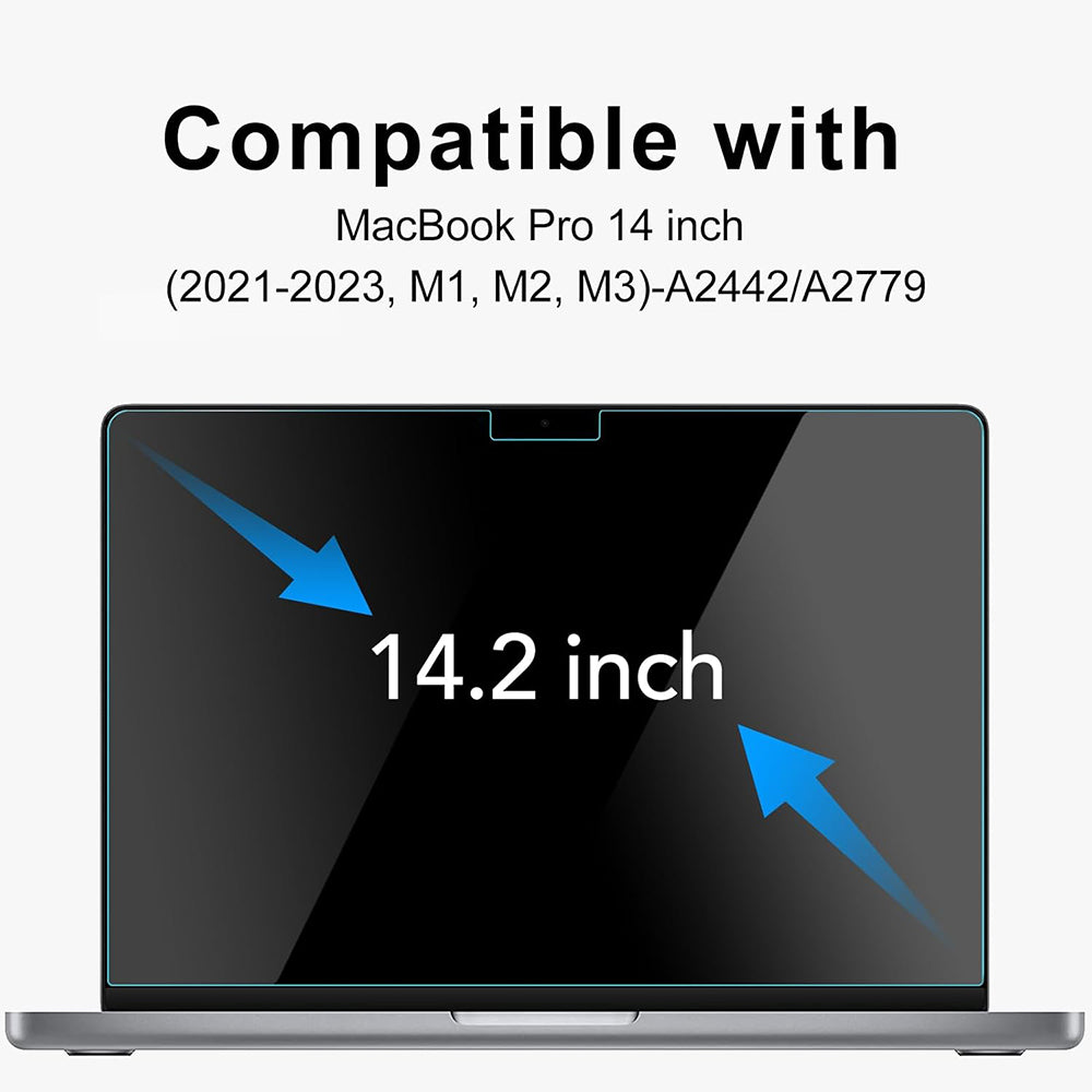 Folie Protectie Ecran Matte Anti Blue Light Techsuit VisionProX pentru Apple MacBook Pro 14inch (2026) / (2025) / (2024) / (2023), Plastic
