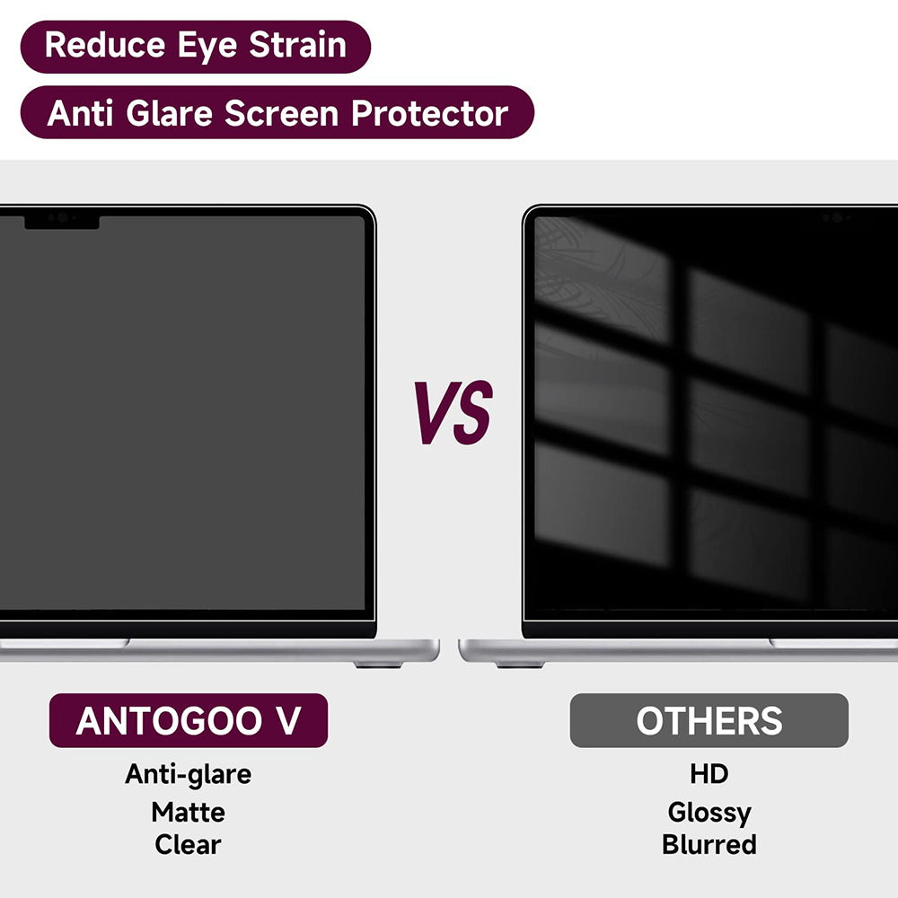 Folie Protectie Ecran Matte Anti Blue Light Techsuit VisionProX pentru Apple MacBook Pro 16inch (2026) / (2024), Plastic