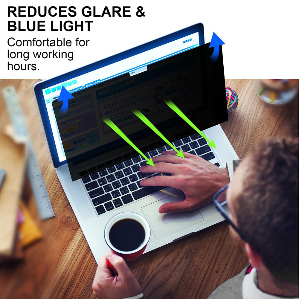 Folie Protectie Ecran Privacy Techsuit VisionProX Magnetic pentru Apple MacBook Pro 14inch (2024), Plastic
