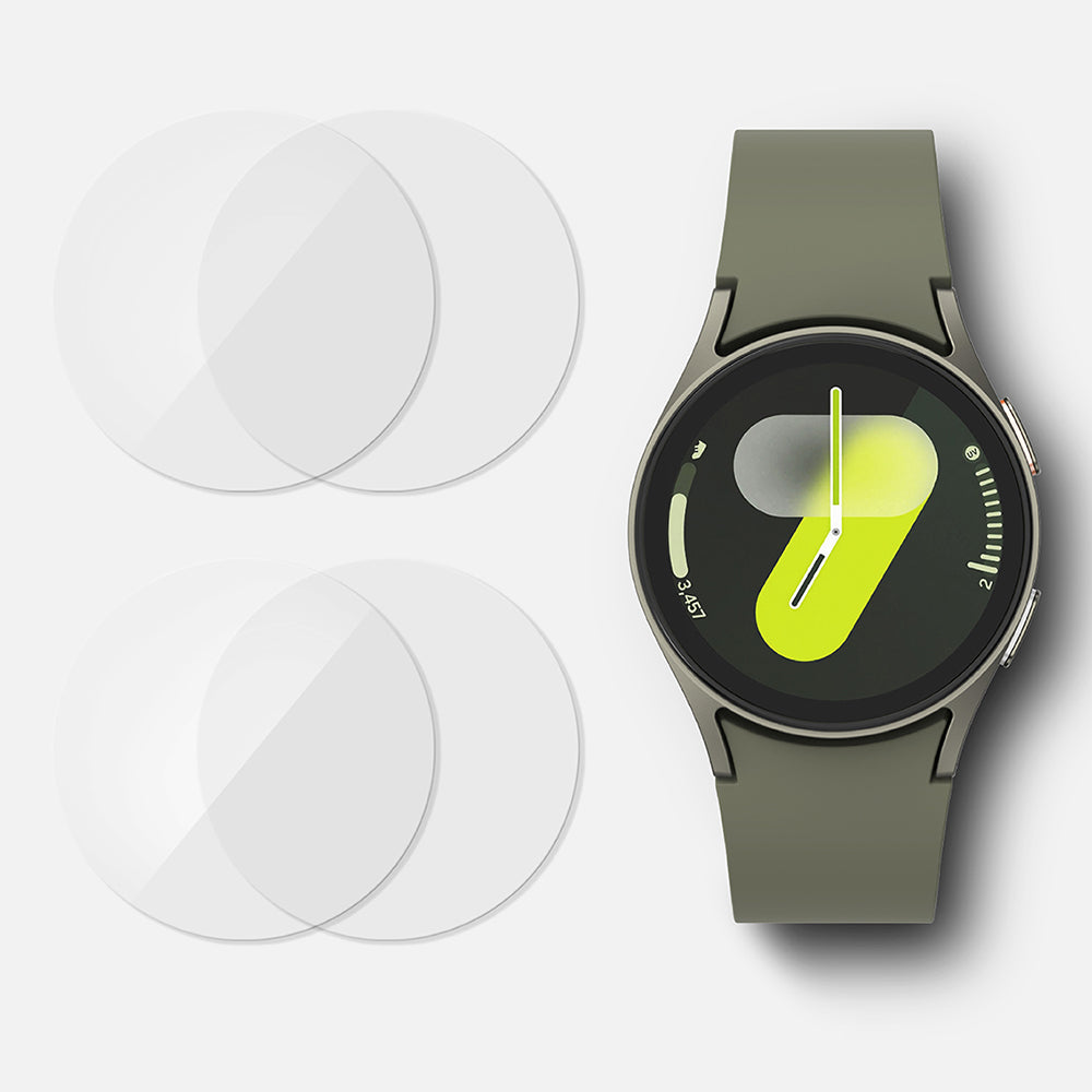 Folie Protectie Ringke R4 pentru Samsung Galaxy Watch7 40mm, Set 4 bucati, Sticla Securizata