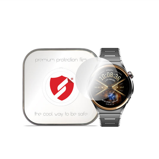 Folie Protectie Smart Protection Premium Classic pentru Huawei Watch 6 Pro 46mm, Plastic, Set 4 bucati