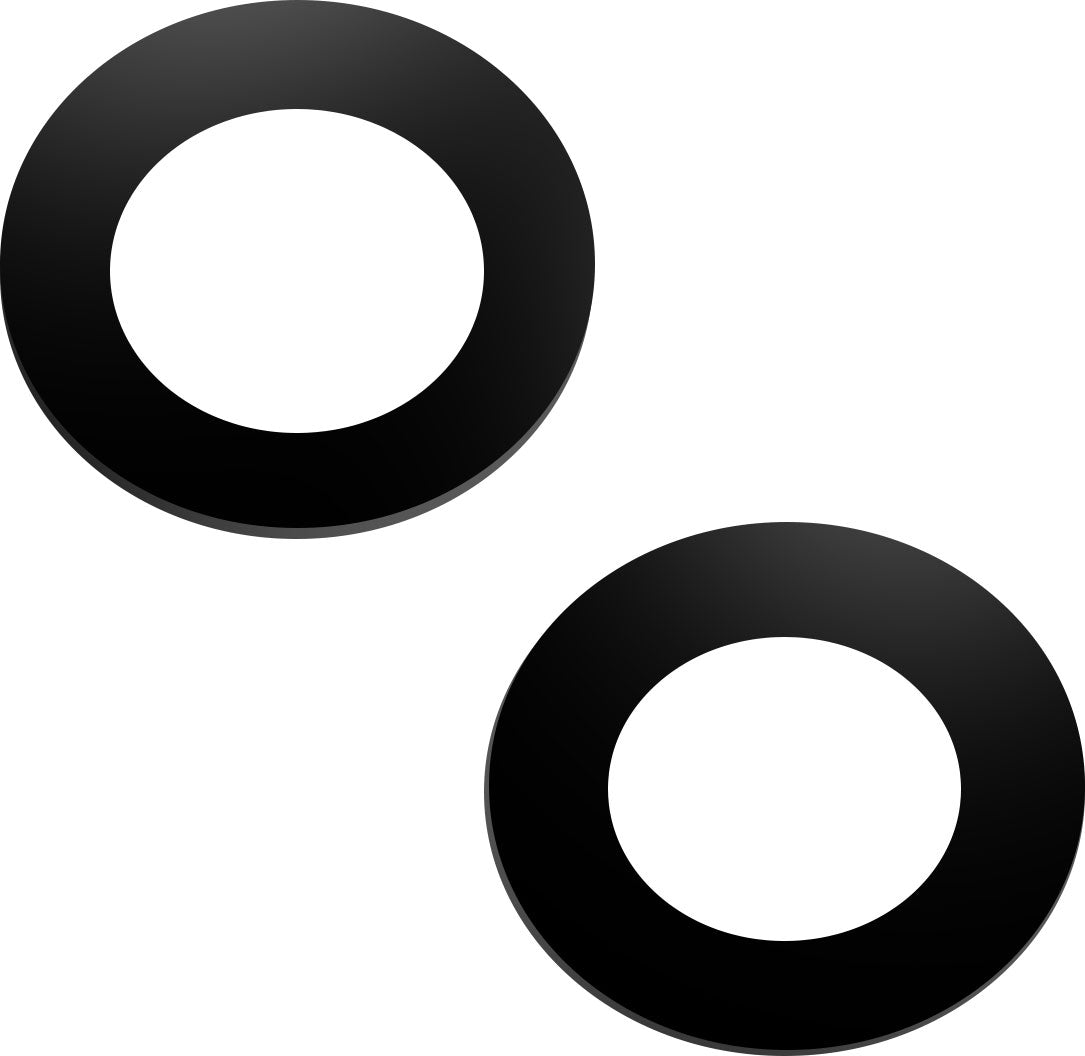 Geam Camera Spate Apple iPhone 14 Plus / 14, Wide + UltraWide, Negru