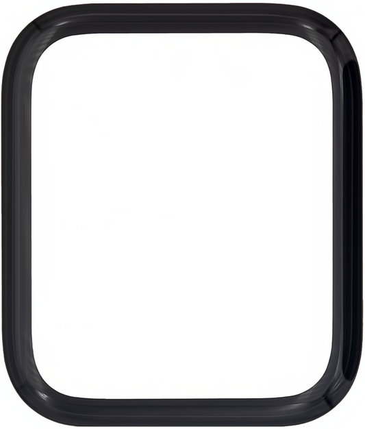 Geam Ecran Apple Watch Series SE (2022) 44mm / SE (2020) 44mm / 6 44mm, Negru