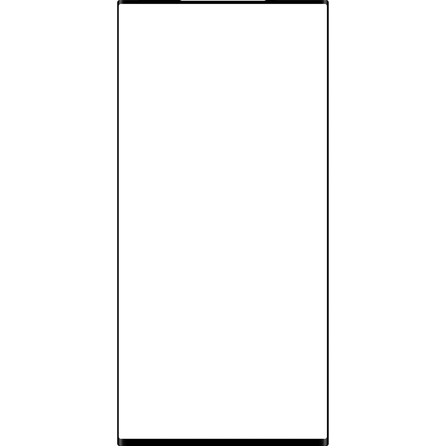 Geam Ecran + Edge Glue / OCA Forward Guard pentru Samsung Galaxy S22 Ultra 5G S908, Negru