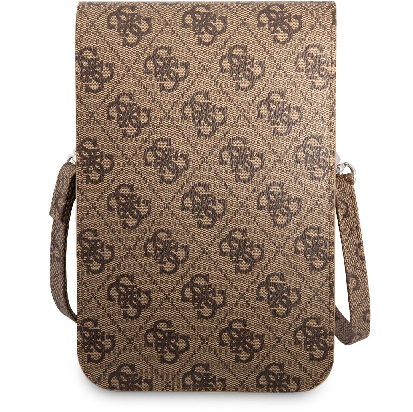 Geanta Universala pentru Telefon, Guess, 4G Triangle Logo, Maro