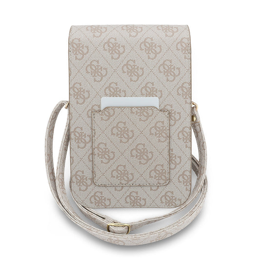 Geanta Universala pentru Telefon, Guess, Fliptok Triangle 4G, Roz