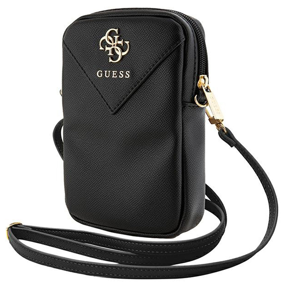 Geanta Universala pentru Telefon, Guess, Triangle 4G, Neagra