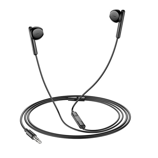 Handsfree 3.5mm HOCO M93, Negru
