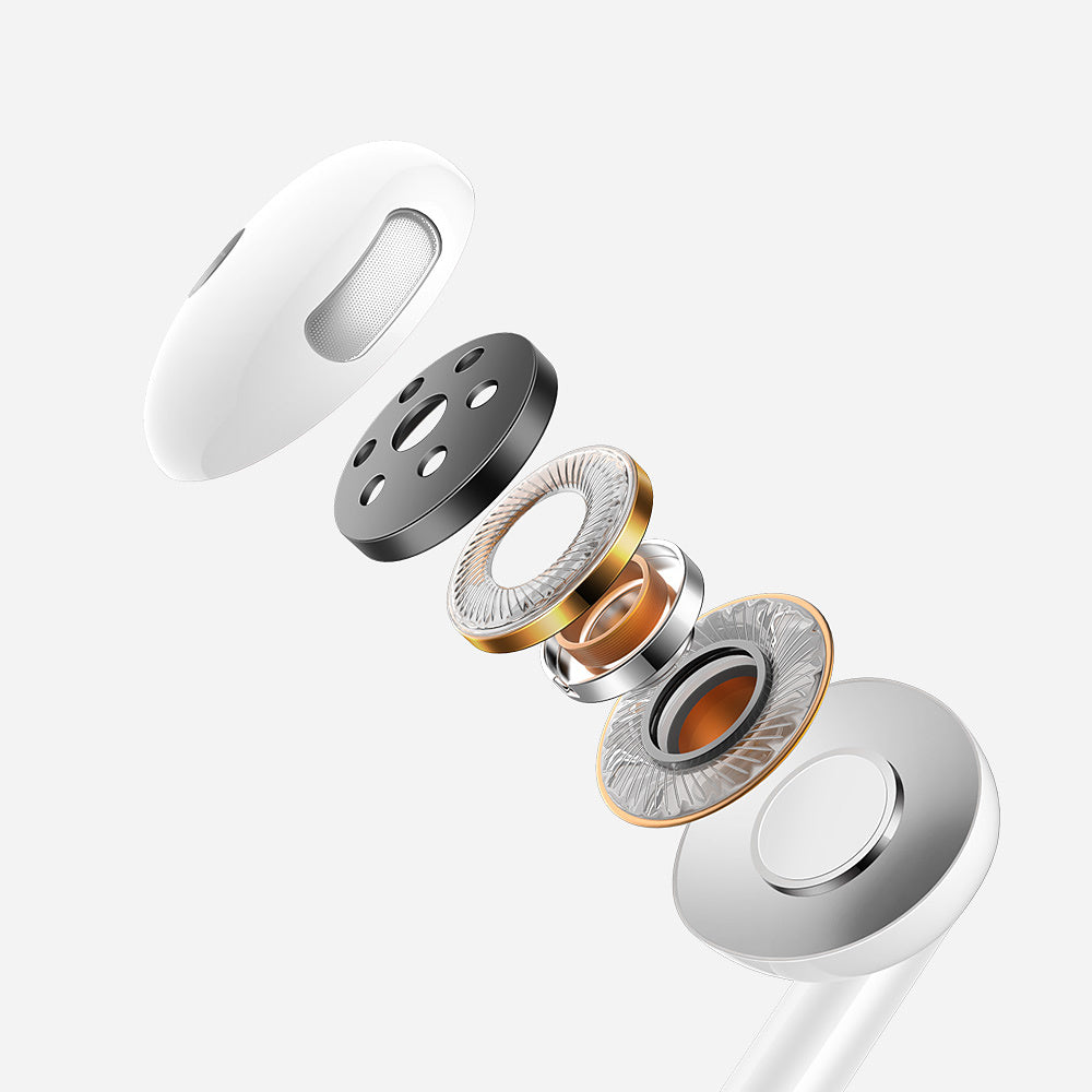 Handsfree 3.5mm McDodo HP-6080 Element, Alb