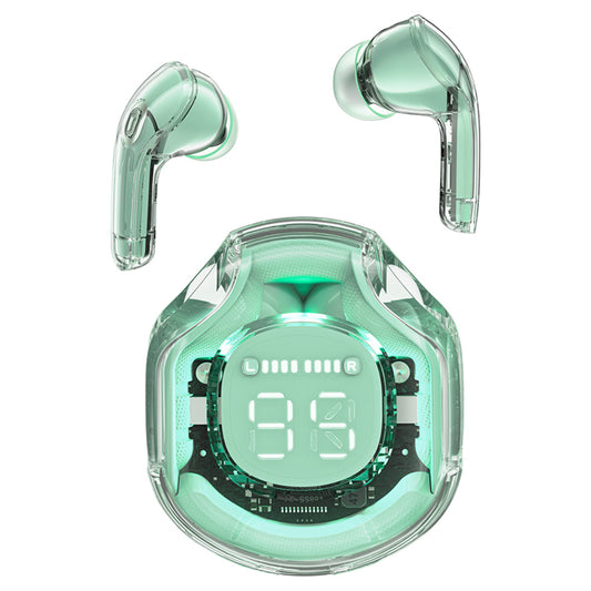 Handsfree Bluetooth Acefast T8, TWS, Verde