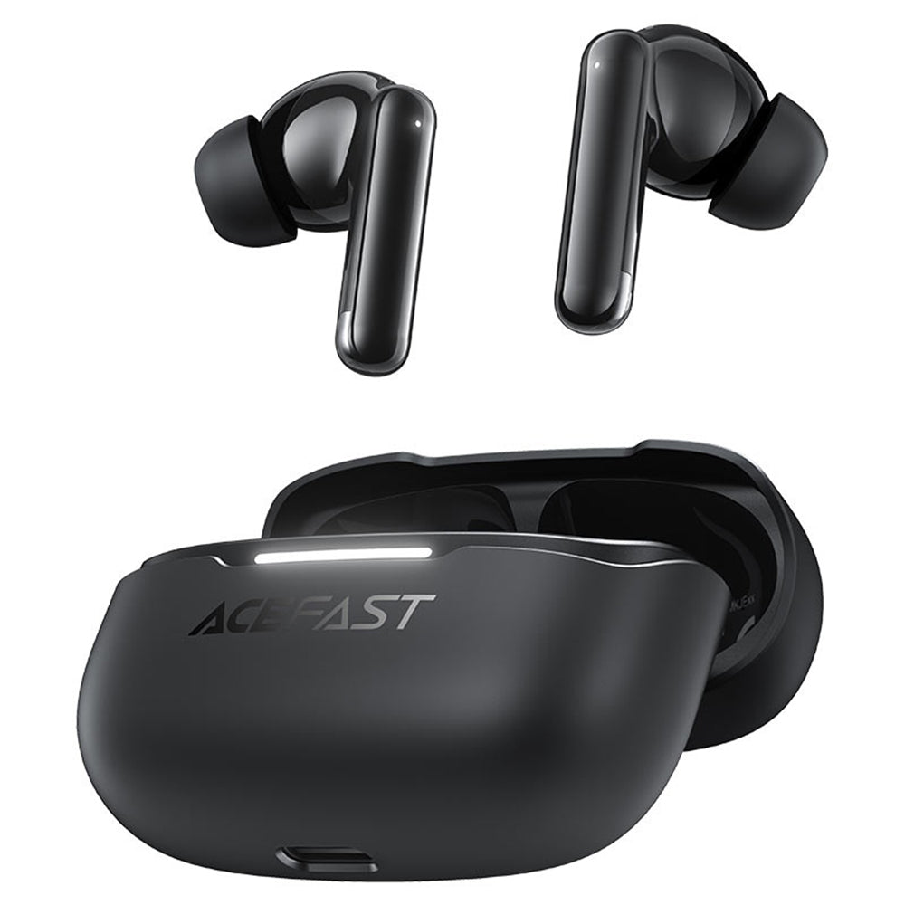 Handsfree Bluetooth Acefast W5, TWS, ANC, Negru