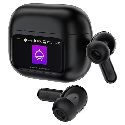 Handsfree Bluetooth Acefast W6, TWS, ANC, Negru