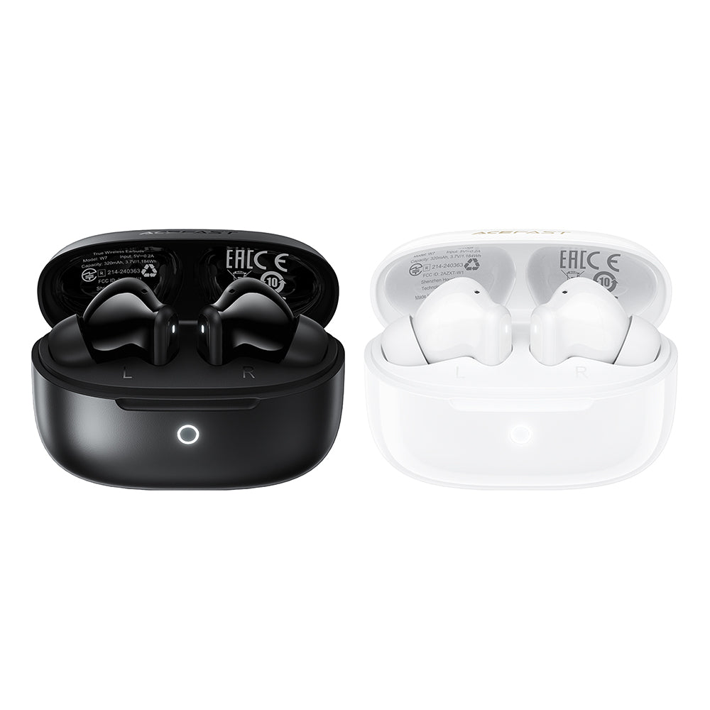 Handsfree Bluetooth Acefast W7, TWS, Negru