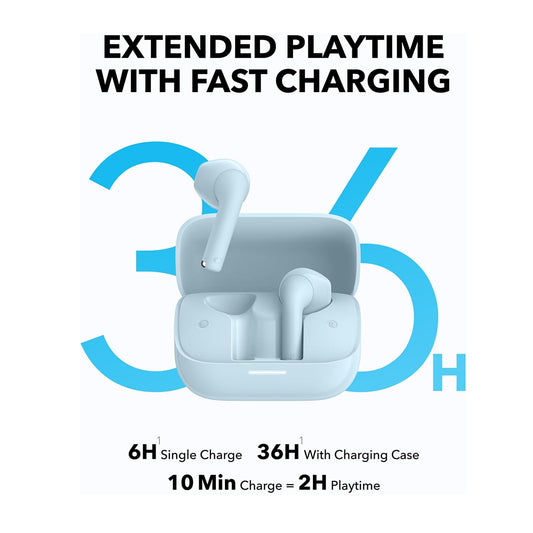 Handsfree Bluetooth Anker SoundCore K20i, TWS, Albastru A3994G31