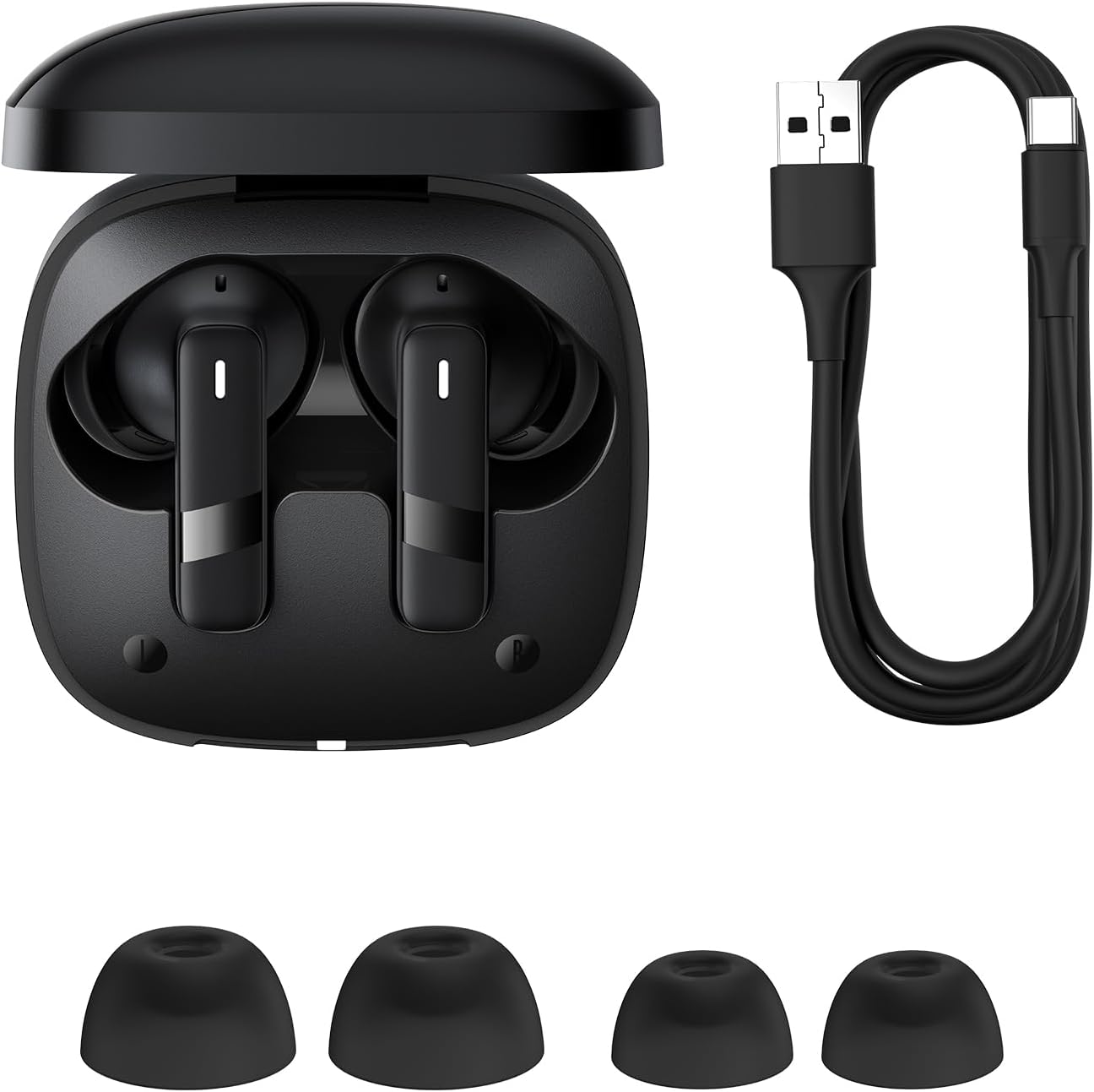 Handsfree Bluetooth Baseus Bowie E20, TWS, Negru A00069700113-00
