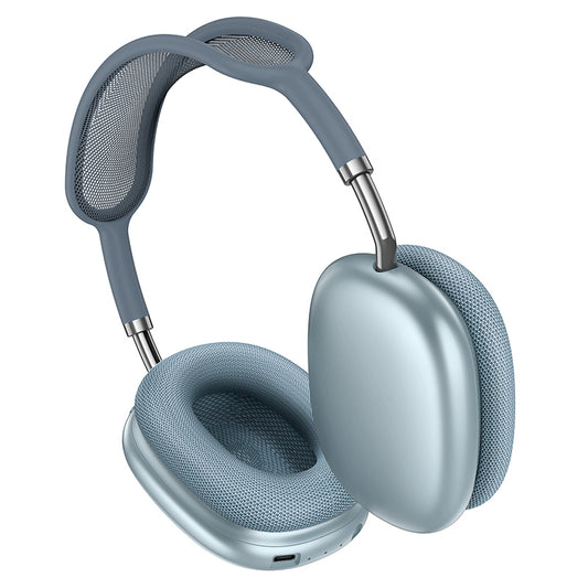 Handsfree Bluetooth Borofone BO35 Adorable, A2DP, Albastru