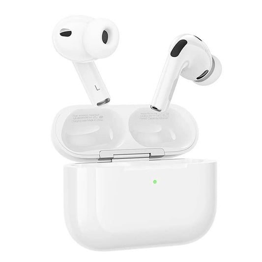 Handsfree Bluetooth Borofone BW99, TWS, ANC, Alb