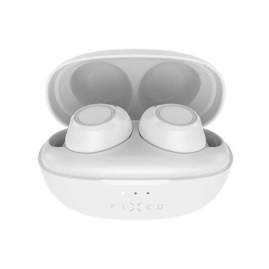 Handsfree Bluetooth Fixed, TWS, Alb