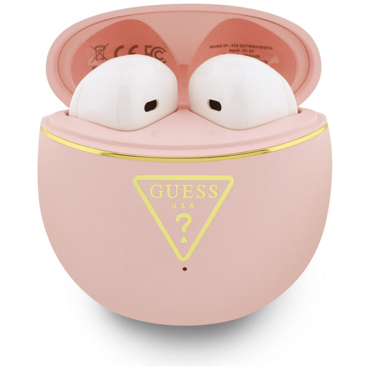 Handsfree Bluetooth Guess Script Print, TWS, Roz