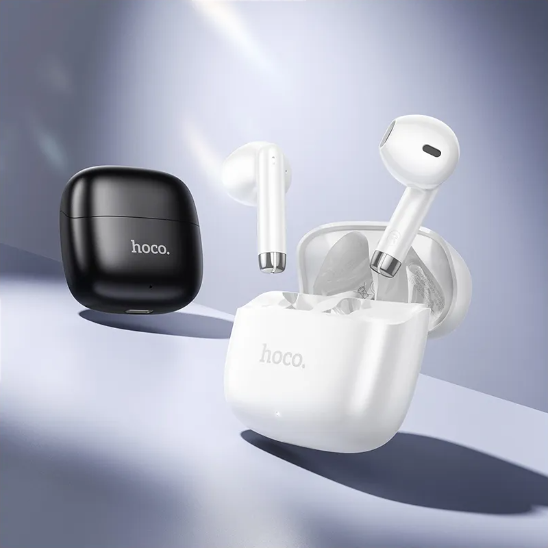 Handsfree Bluetooth HOCO EW205, TWS, Alb