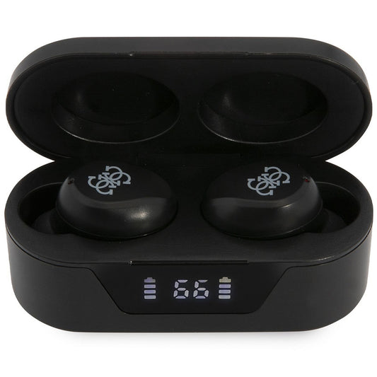Handsfree Bluetooth Guess Classic Logo, TWS, Negru