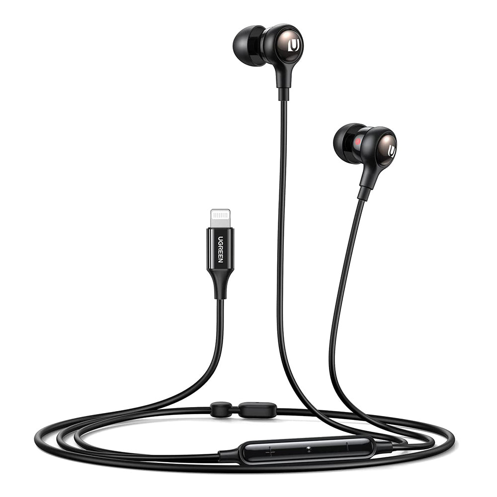 Handsfree Lightning UGREEN 30631, Negru