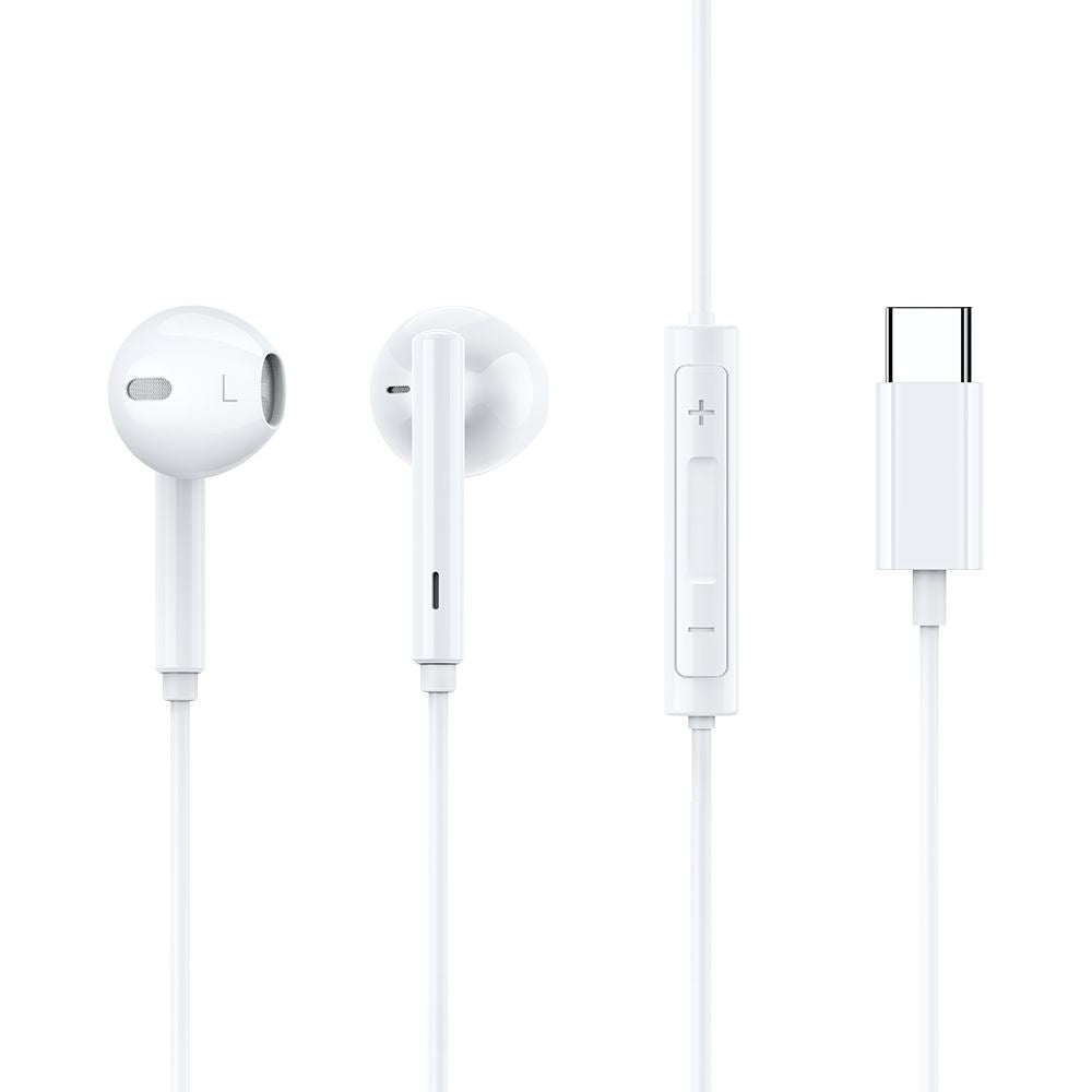Handsfree USB-C McDodo HP-7500, Alb