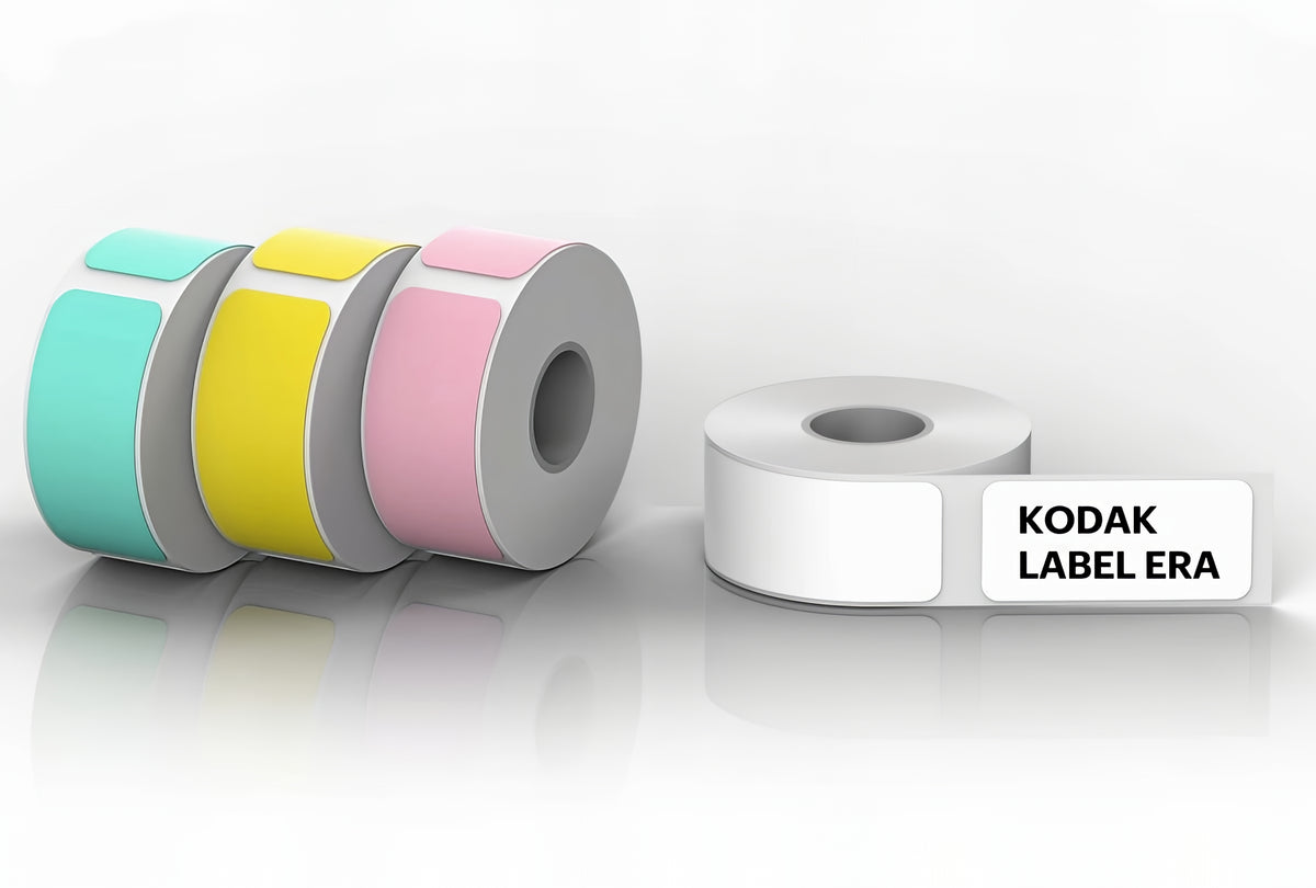 Rola Etichete Autoadezive pentru Imprimanta Kodak Label Era, Set 12 bucati