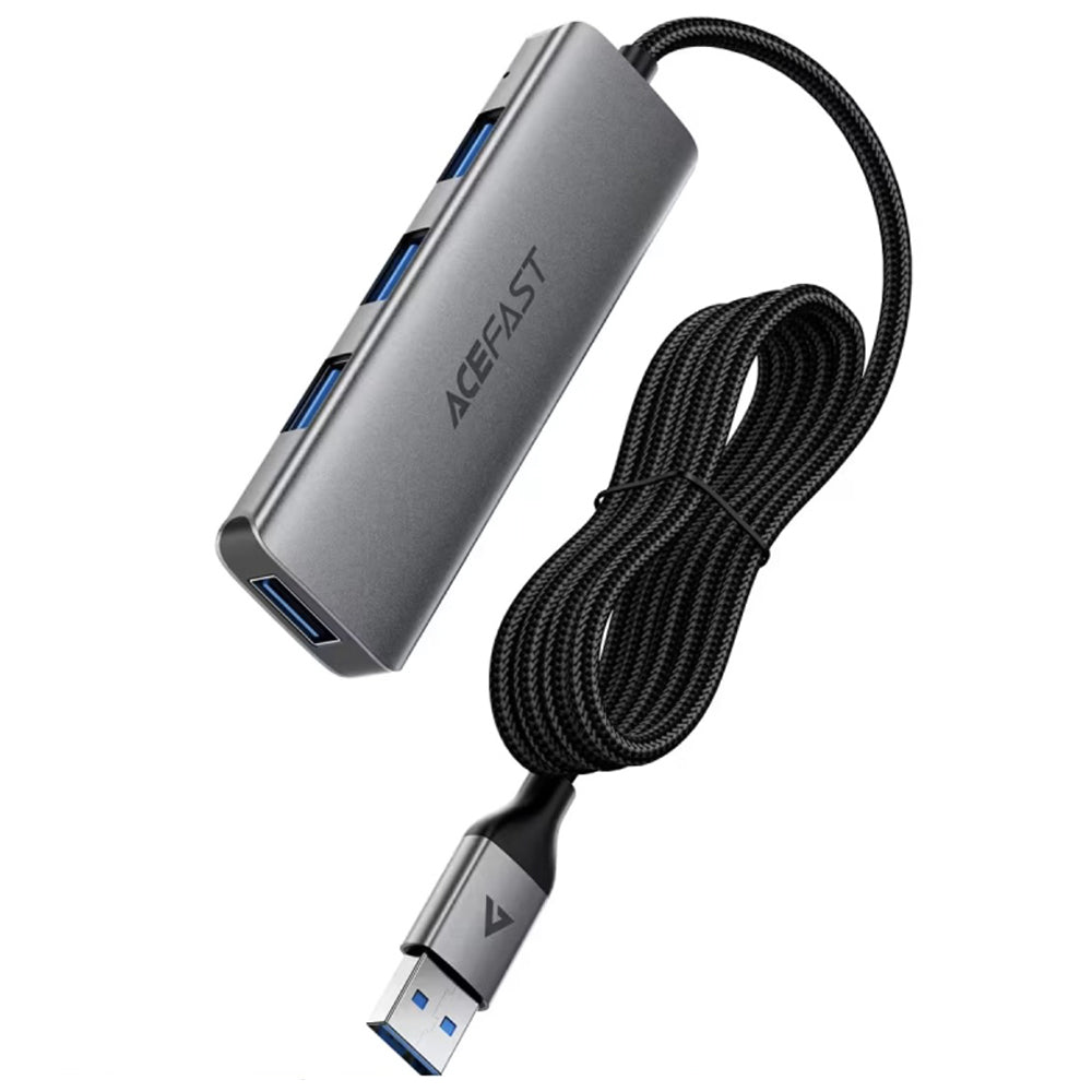 Hub USB Acefast J17, 4in1, Gri