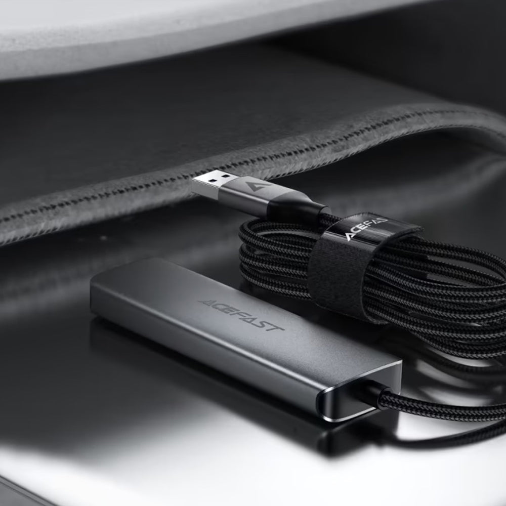 Hub USB Acefast J17, 4in1, Gri
