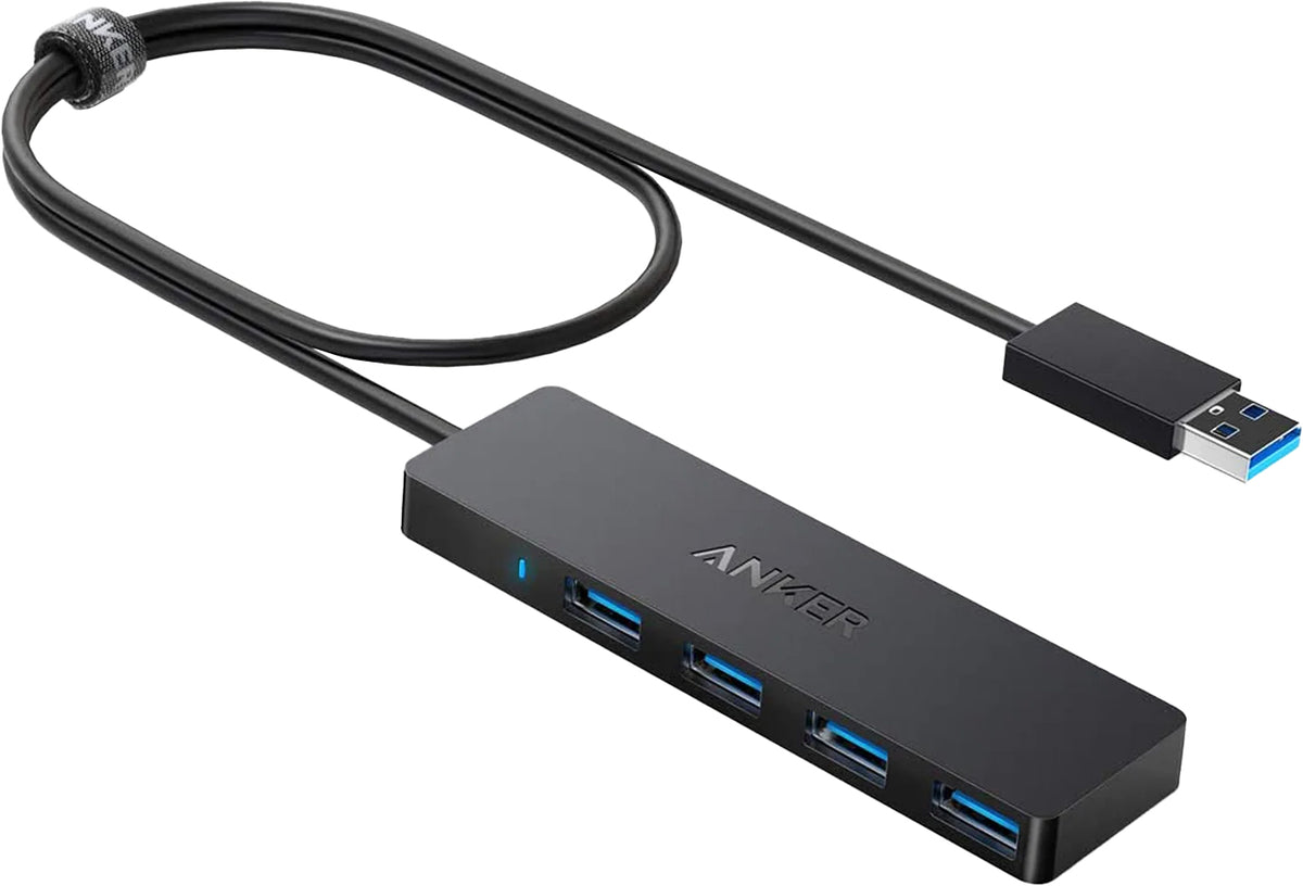 Hub USB Anker, 4 x USB-A 3.0, Negru A7516016
