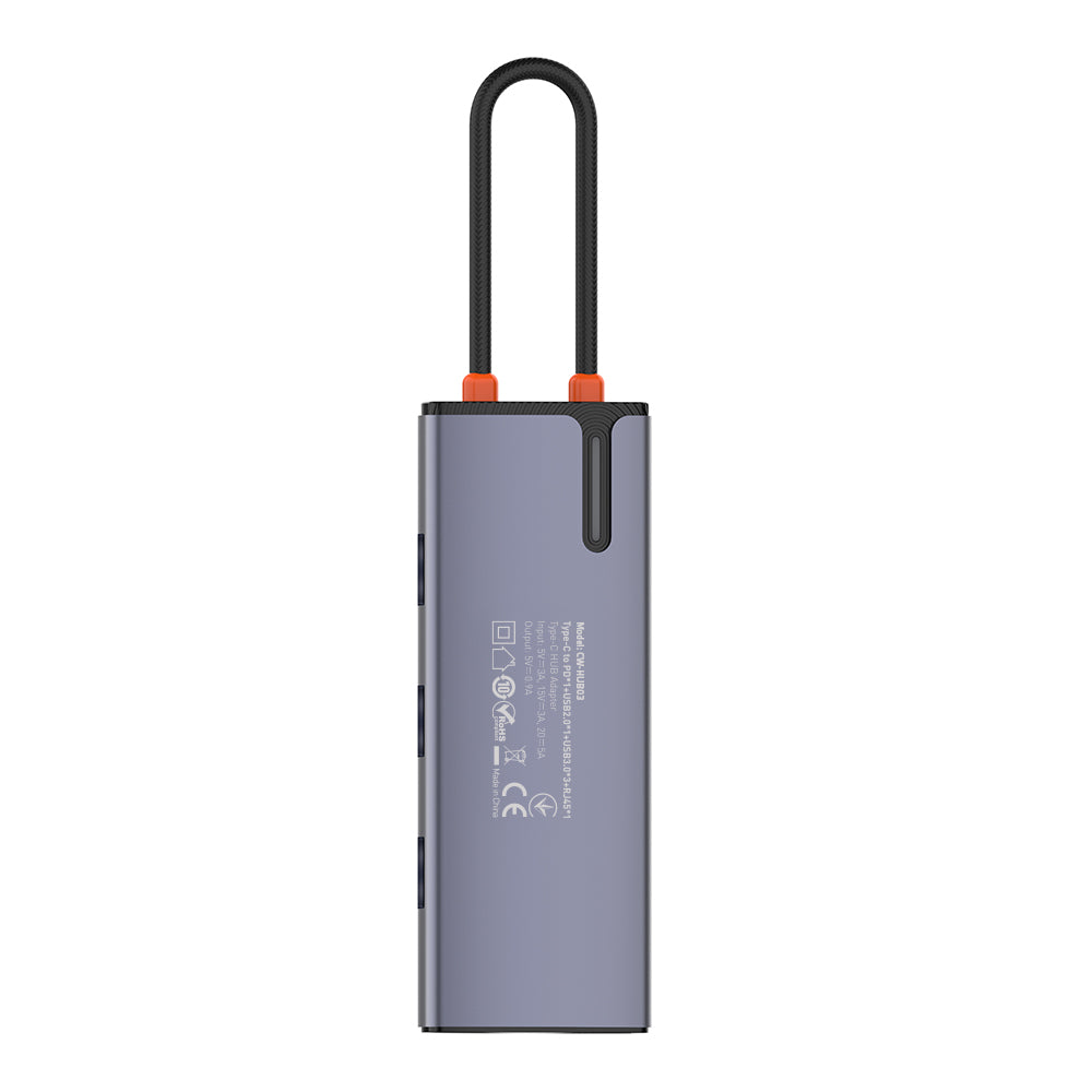 Hub USB-C ColorWay CW-HUB03, 6in1, Argintiu