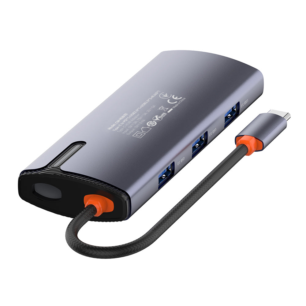 Hub USB-C ColorWay CW-HUB03, 6in1, Argintiu