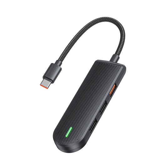 Hub USB-C McDodo HU-1430 Star, 5in1, Negru