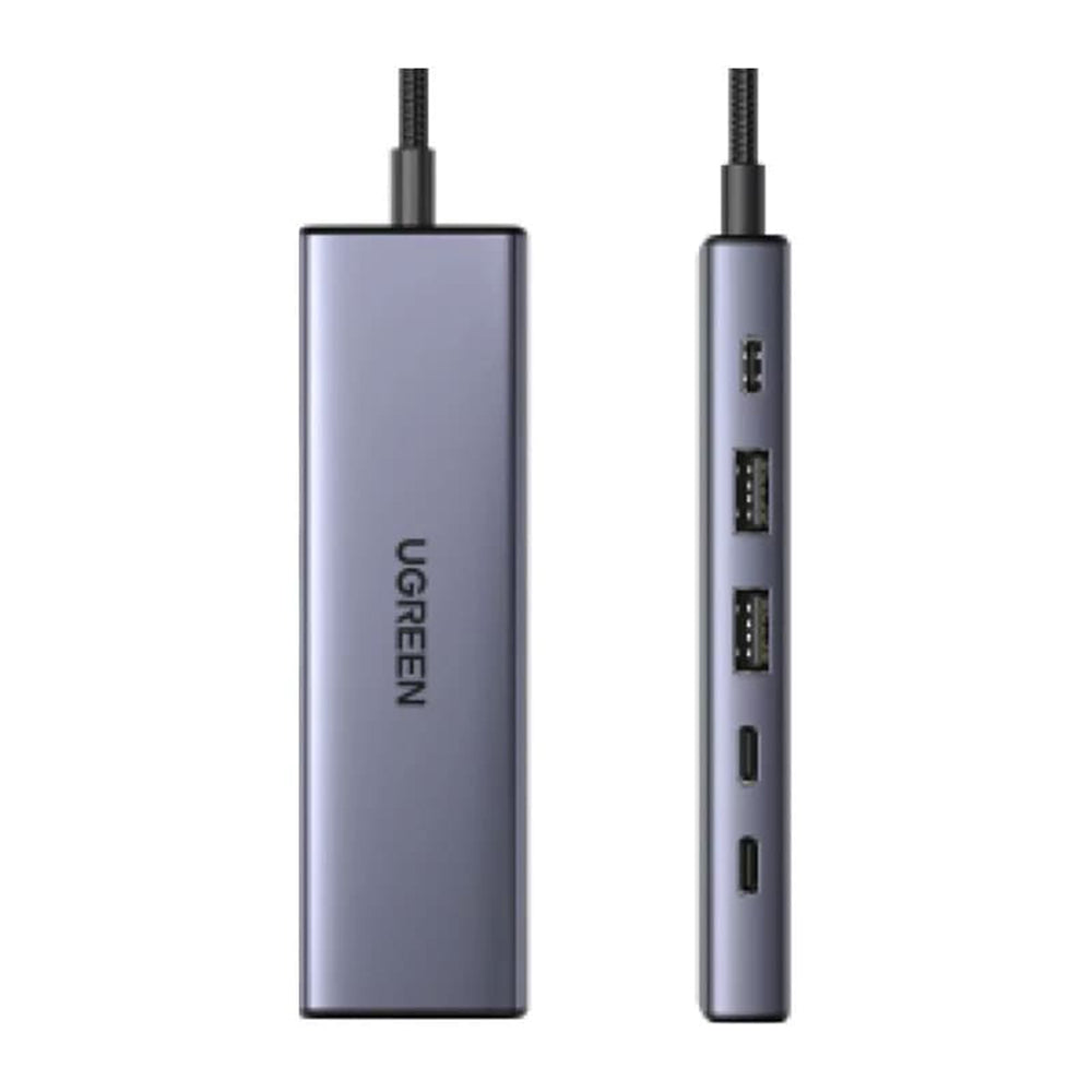 Hub USB-C UGREEN CM511 (75586), 6in1, Gri