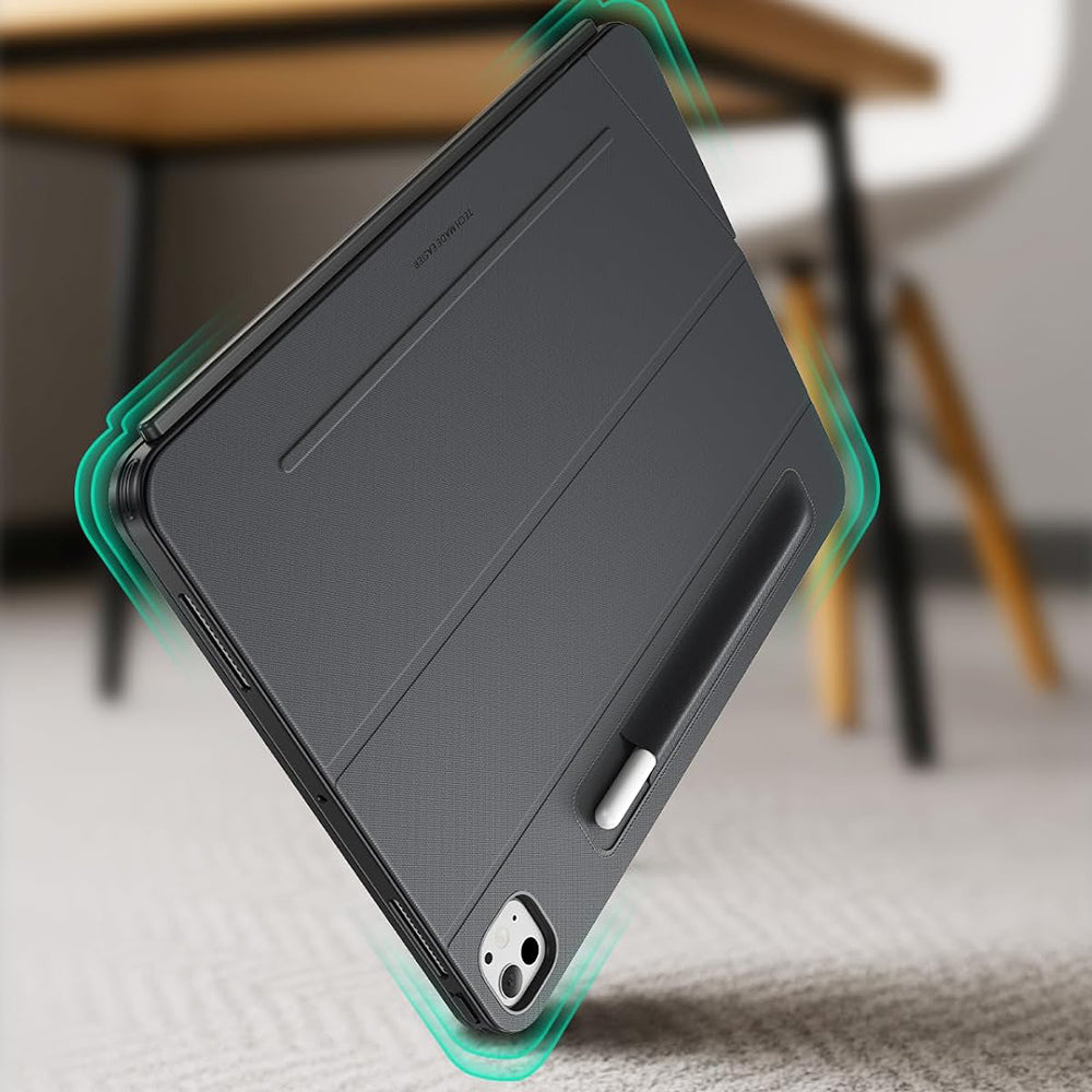 Husa cu Tastatura pentru Apple iPad Pro 11 (2024), ESR, Shift, Gri