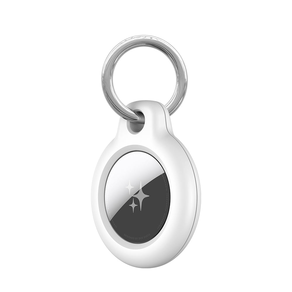 Husa Dux Ducis Secure pentru Apple AirTag, Set 4 bucati, Neagra / Alba / Albastra / Roz