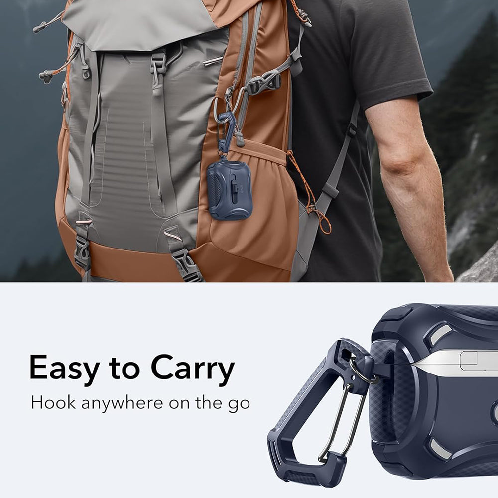 Husa ESR Cyber pentru Apple AirPods Pro Series, Albastra