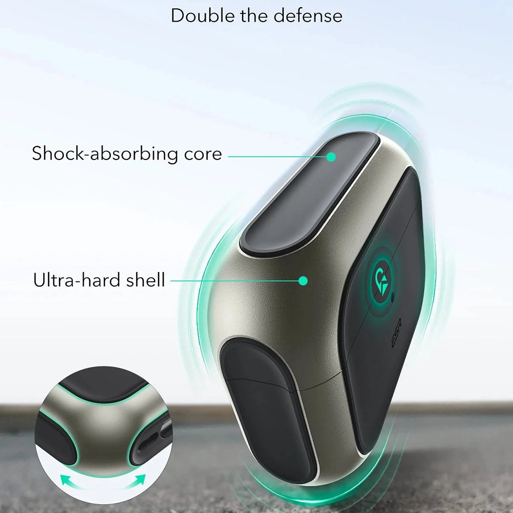 Husa ESR Orbit Hybrid pentru Apple AirPods Pro 3, Gri