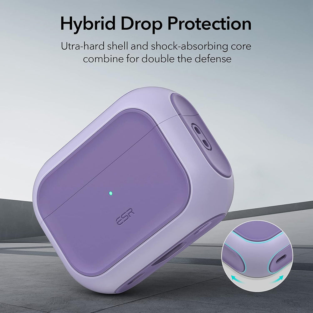 Husa ESR Orbit Hybrid pentru Apple AirPods Pro Series, Mov