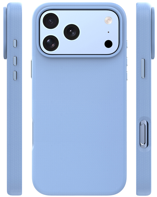 Husa MagSafe pentru Apple iPhone 18 Pro / 17 Pro, Etteri, Elegant Mag, Bleu