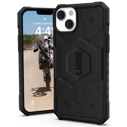 Husa MagSafe pentru Apple iPhone 14 Plus, Urban Armor Gear, Pathfinder, Neagra
