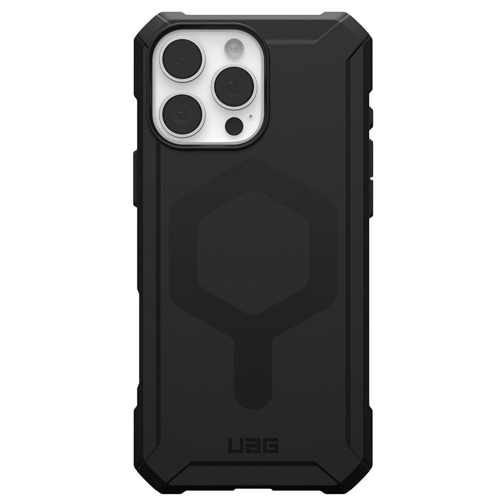 Husa MagSafe pentru Apple iPhone 15 Pro, Urban Armor Gear, Essential Armor, Neagra