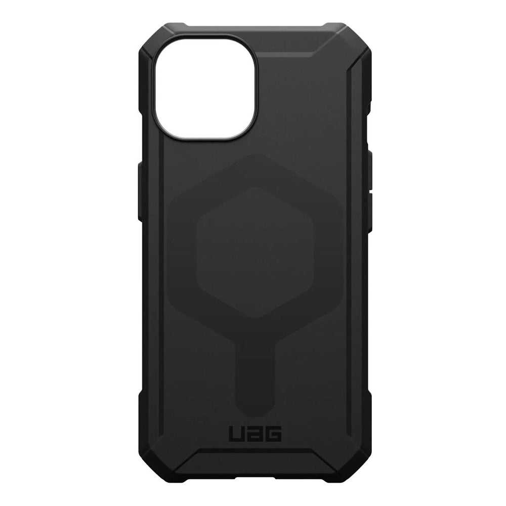 Husa MagSafe pentru Apple iPhone 15 Pro, Urban Armor Gear, Essential Armor, Neagra