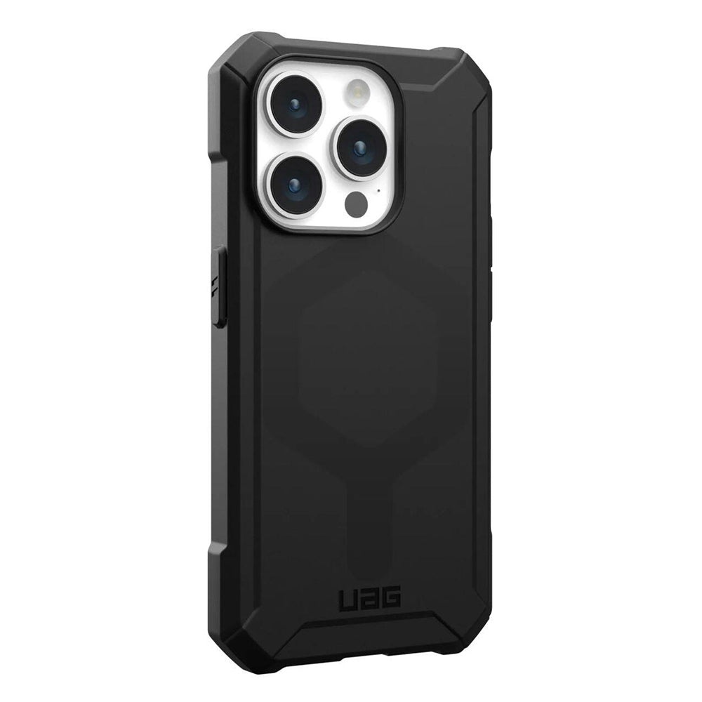 Husa MagSafe pentru Apple iPhone 15 Pro, Urban Armor Gear, Essential Armor, Neagra