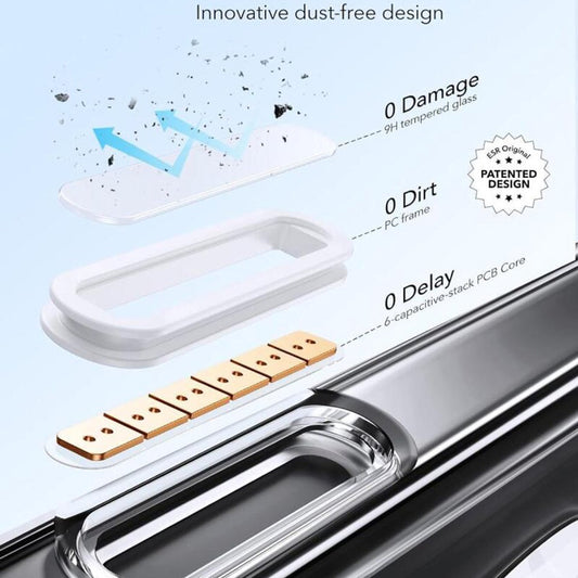 Husa MagSafe pentru Apple iPhone 16 Pro, ESR, Classic Hybrid Kickstand Slide, Neagra Satinata
