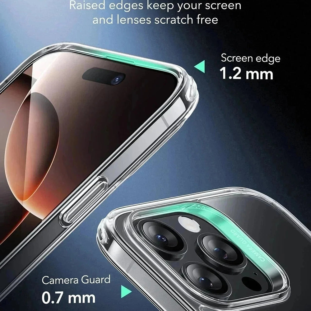 Husa MagSafe pentru Apple iPhone 16 Pro Max, ESR, Classic Hybrid Slide, Transparenta