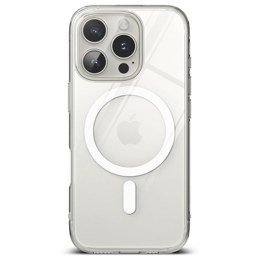 Husa MagSafe pentru Apple iPhone 16 Pro, Ringke, Fusion, Transparenta