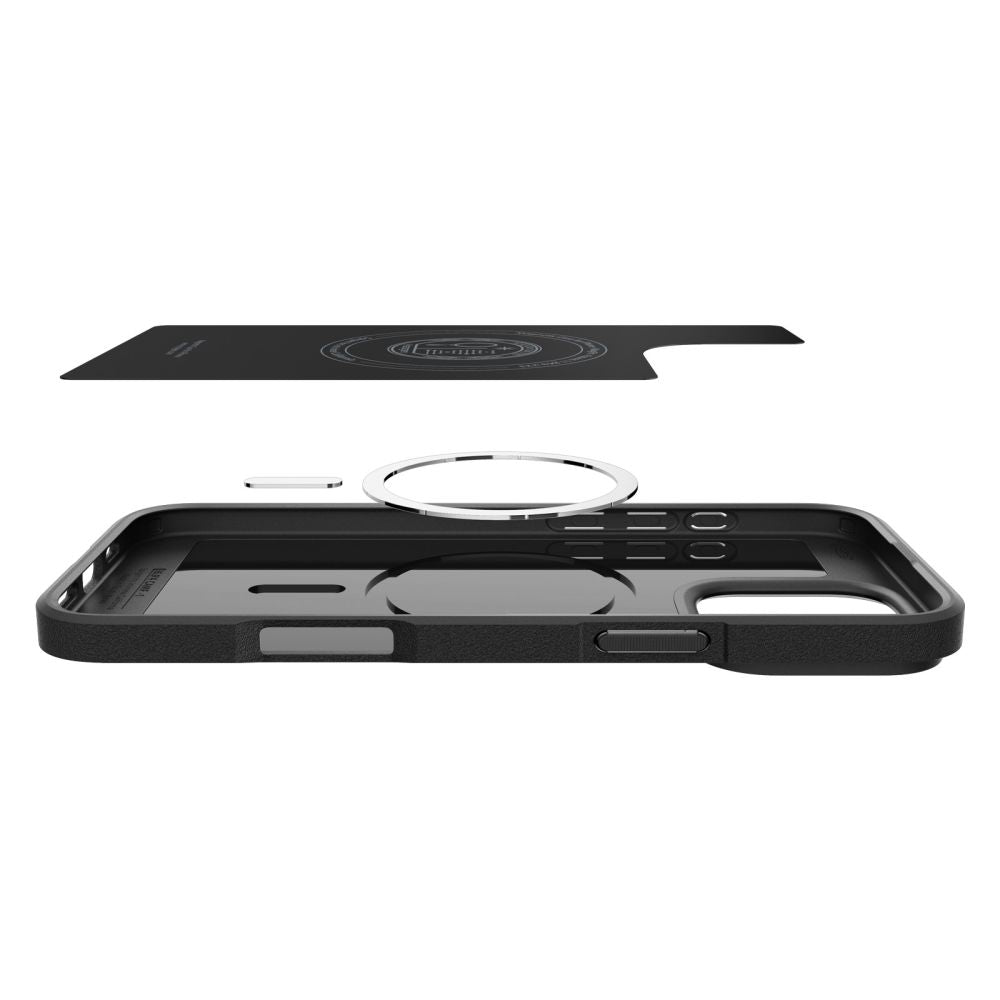 Husa MagSafe pentru Apple iPhone 16 Pro, Spigen, Core Armor, Neagra Mata ACS08158